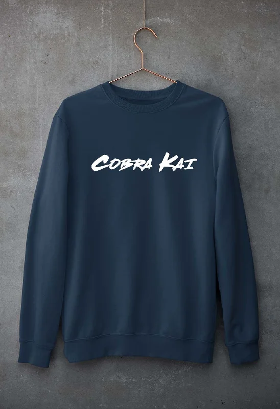 Cobra Kai Unisex Sweatshirt for Men/Women Hoodie with Slit Hem Functional Movement