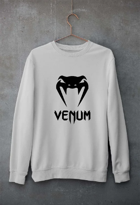 UFC Venum Unisex Sweatshirt for Men/Women Hoodie with Raw Hem Edgy Unfinished