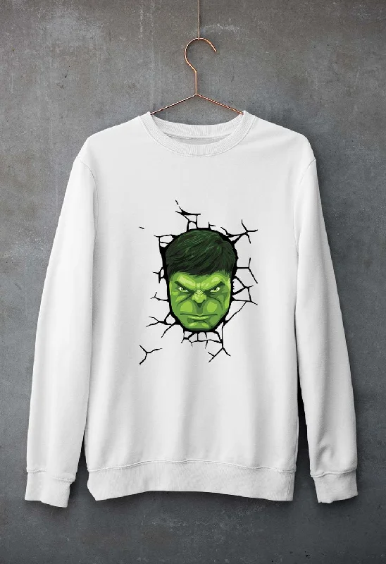 Hulk Unisex Sweatshirt for Men/Women Hoodie with Elastic Cuffs Stretchable Comfortable