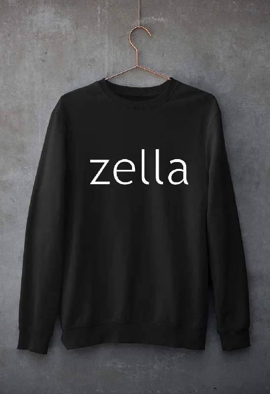 Zella Unisex Sweatshirt for Men/Women Hoodie with Hem Detail Decorative Unique