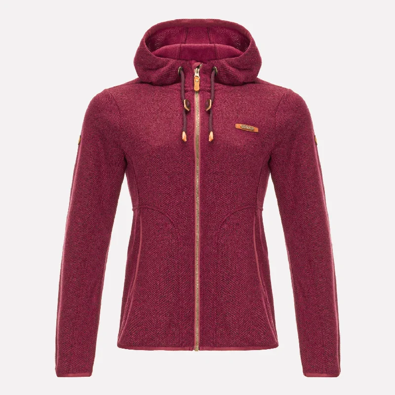 Chaqueta Mujer Alamo Blend-Pro Hoody Jacket Rosa Oscuro Lippi Anorak Shell Jacket Lightweight Jacket