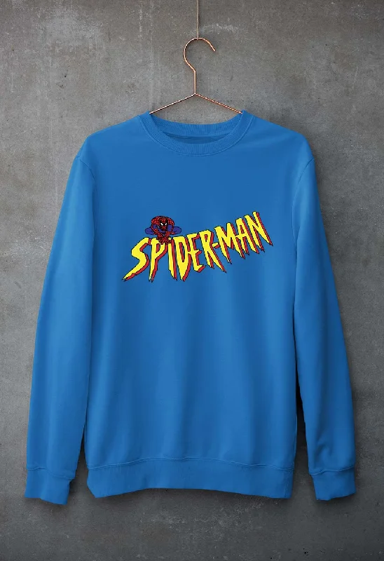 Spiderman Superhero Unisex Sweatshirt for Men/Women Hoodie with Longline Fit Extended Stylish