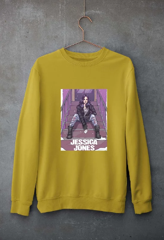 Jessica Jones Unisex Sweatshirt for Men/Women Hoodie with Longline Fit Extended Stylish