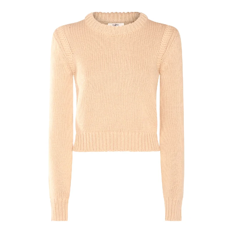 Chloè Sweaters Zippered Front Buttoned Front Snap Front