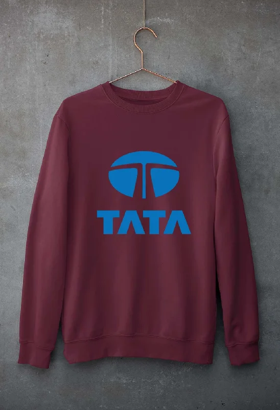 Tata Unisex Sweatshirt for Men/Women Hoodie Jacket Zipper Layering