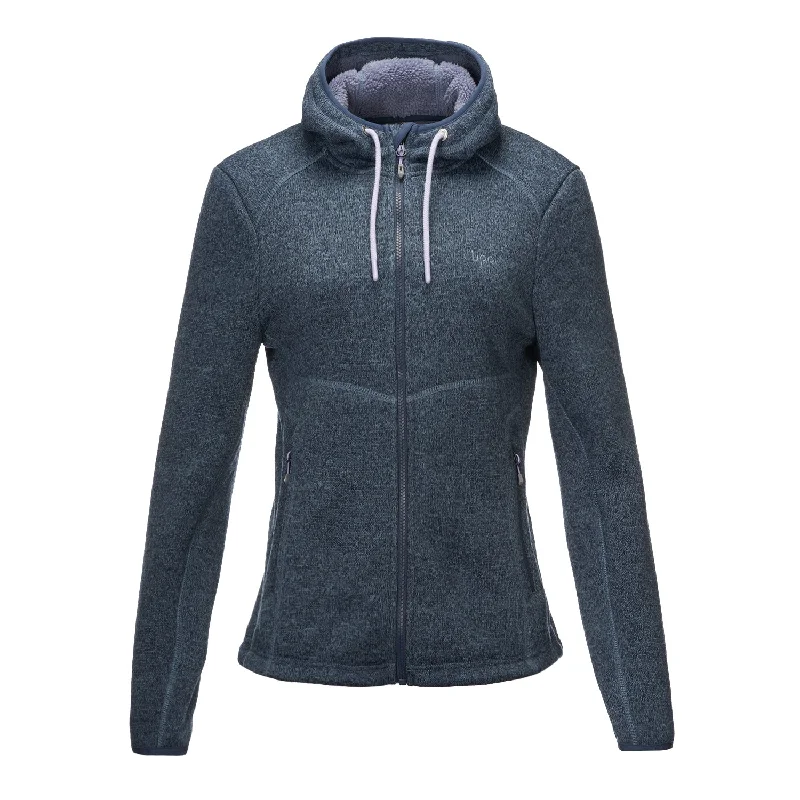 Chaqueta Mujer Sense Blend-Pro Hoody Jacket Melange Blue Lippi Toggled Jacket Drawstring Jacket Belted Jacket