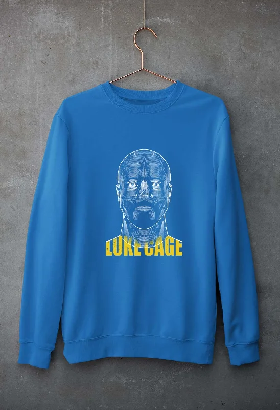 Luke Cage Unisex Sweatshirt for Men/Women Hoodie with Monochrome Minimalist Simple