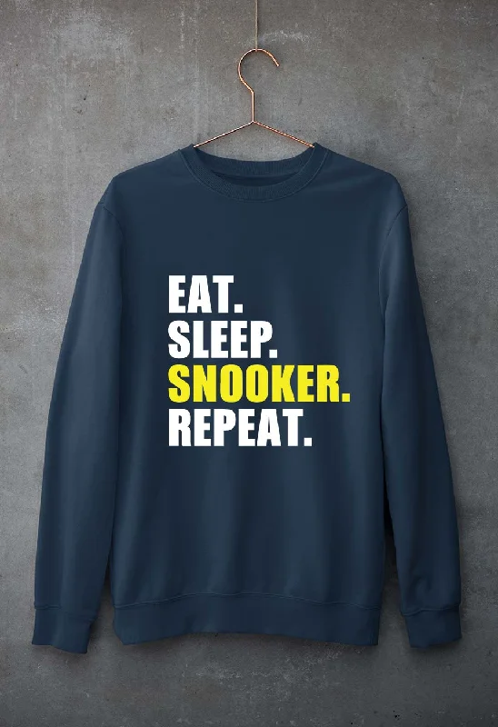 Snooker Unisex Sweatshirt for Men/Women Hoodie with Emblem Brand Identity