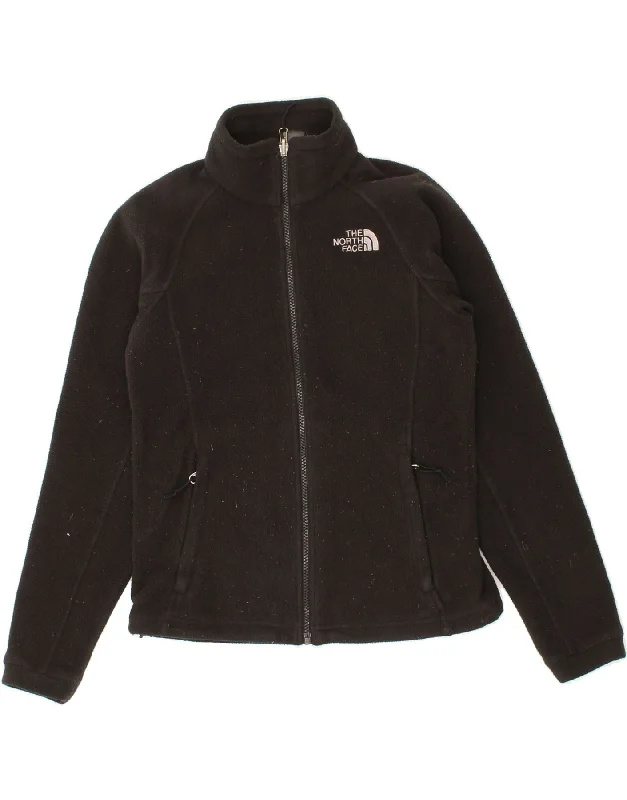 THE NORTH FACE Womens Fleece Jacket UK 6 XS Black Polyester Fleece Jacket Down Jacket Feather Jacket