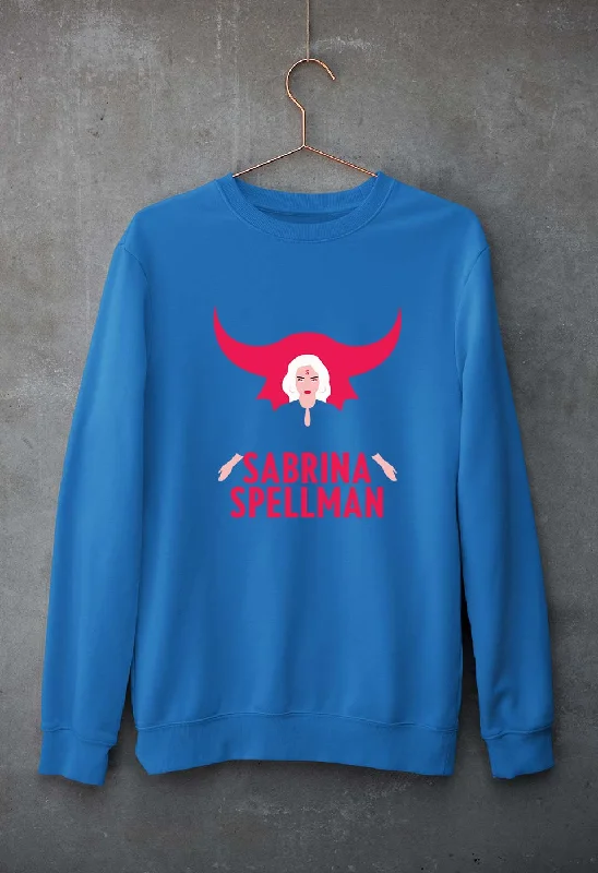 Sabrina Spellman Unisex Sweatshirt for Men/Women Hoodie with Frayed Bohemian Relaxed