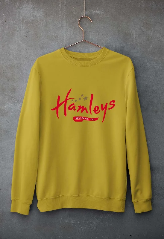 Hamleys Unisex Sweatshirt for Men/Women Hoodie with Hem Applique Textured Unique