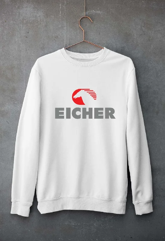 Eicher Unisex Sweatshirt for Men/Women Hoodie with Patch Decorative Personalized