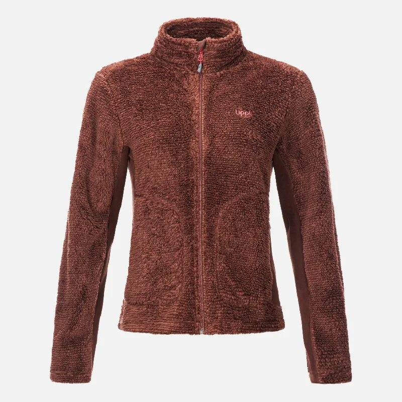 Poleron Mujer Ferret Shaggy-Pro Jacket Vino Lippi Fitted Jacket Loose Jacket Oversized Jacket