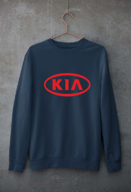 Kia Unisex Sweatshirt for Men/Women Hoodie with Drawcord Adjustable Secure