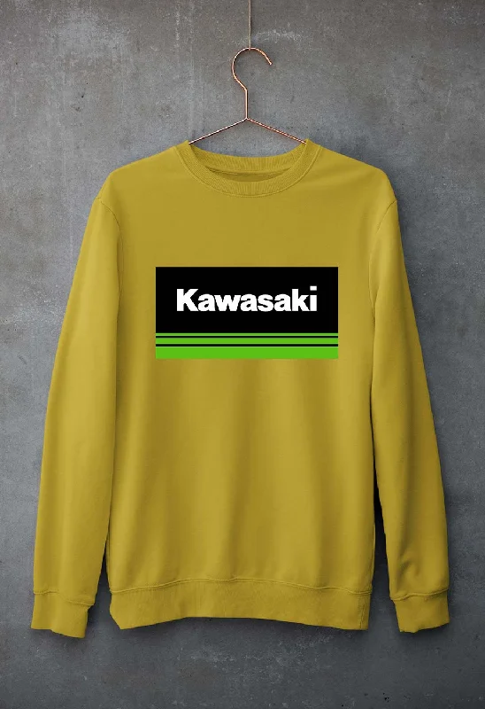 Kawasaki Unisex Sweatshirt for Men/Women Hoodie with Monochrome Minimalist Simple