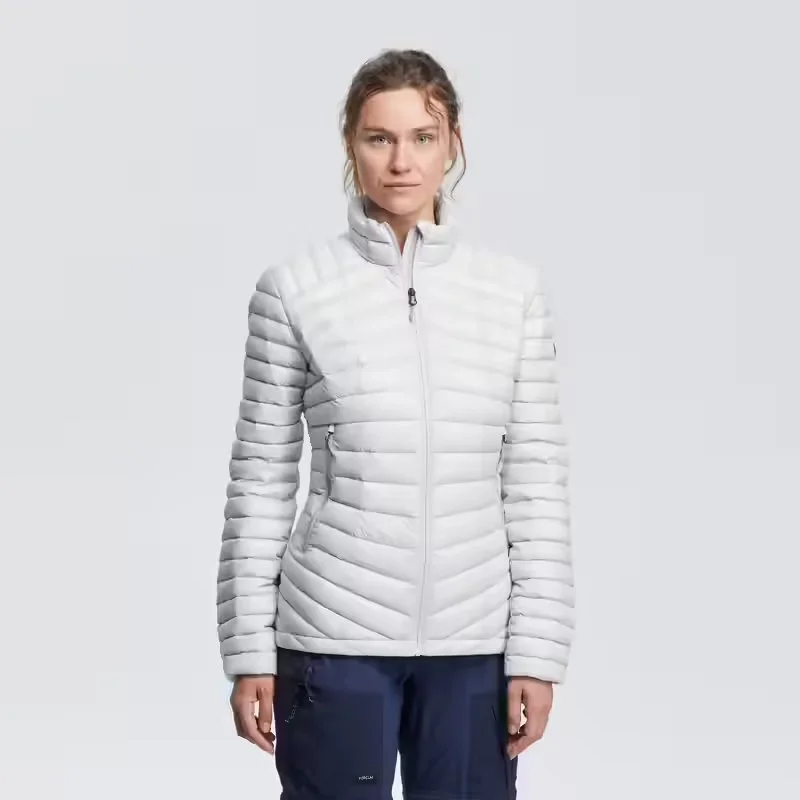 Forclay Women’s mountain trekking down jacket - mt100 -5°c Nylon Jacket Polyester Jacket Spandex Jacket