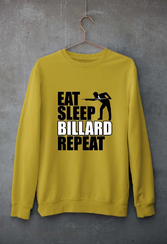 Billard Unisex Sweatshirt for Men/Women Hoodie with Sequins Glamorous Eye-catching