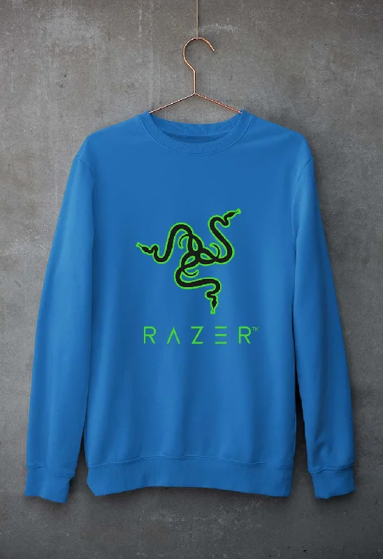 Razer Unisex Sweatshirt for Men/Women Hoodie with Stripes Bold Sporty