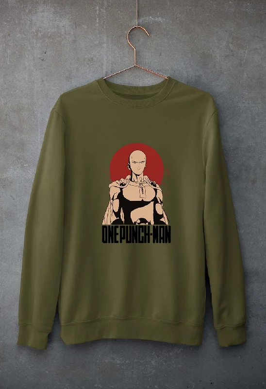 One-Punch Man Unisex Sweatshirt for Men/Women Hoodie with Strings Custom Fit Adjustable