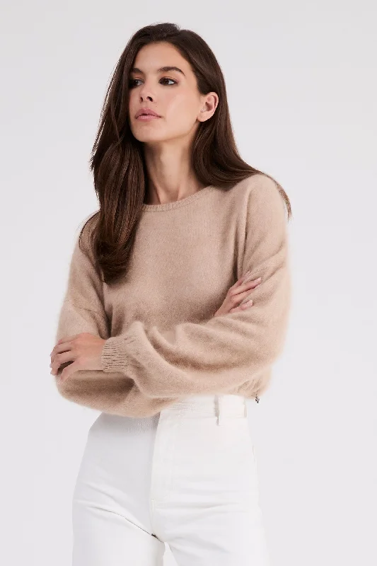 + Beryll Stevie Cashmere Sweater | Latte Sweater Knitwear Pullover