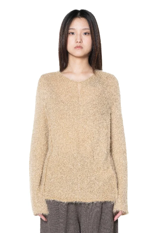 Sand Sweater Iron Safe Non-Iron Wrinkle Free