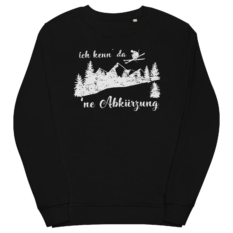 Ich kenn' da 'ne Abkürzung - Unisex Premium Organic Sweatshirt Hoodie with Pastel Soft Subtle