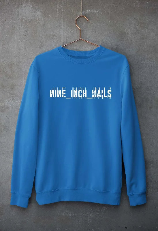 Nine Inch Nails Unisex Sweatshirt for Men/Women Hoodie with Ribbed Hem Stretchable Secure