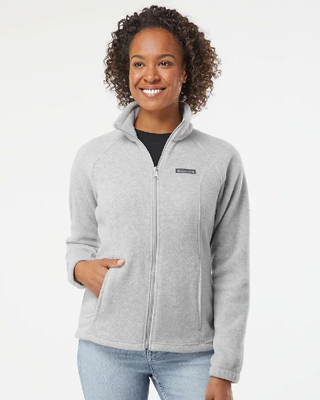 Columbia 137211 Women’s Benton Springs Fleece Full-Zip Jacket Mesh Jacket Canvas Jacket Denim Jacket