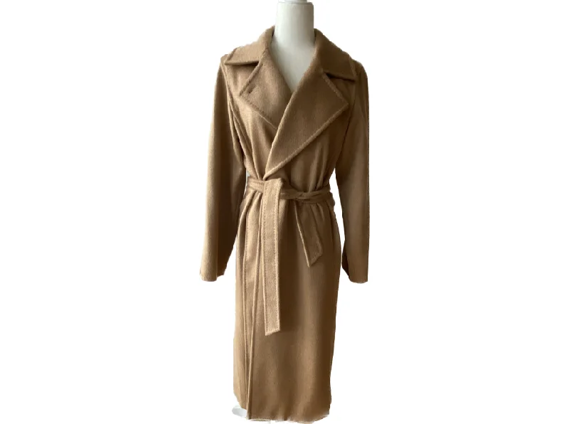 Max Mara -  Camelhair Long Coat Tailored Straight A-Line