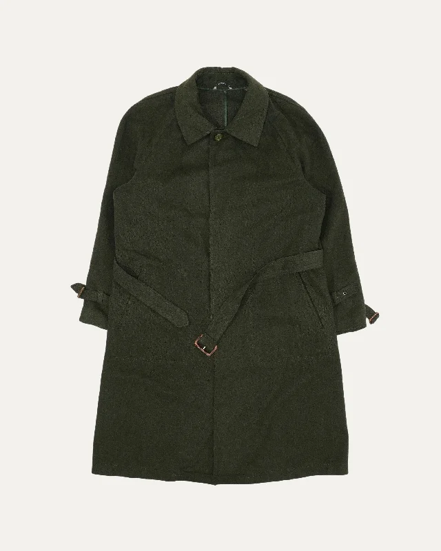 Belted Wool Coat Off-the-Shoulder Jacket Double-Breasted Coat Single-Breasted Coat