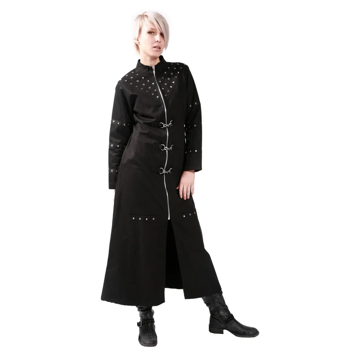 Darkness Trench coat Asymmetrical Diagonal princess