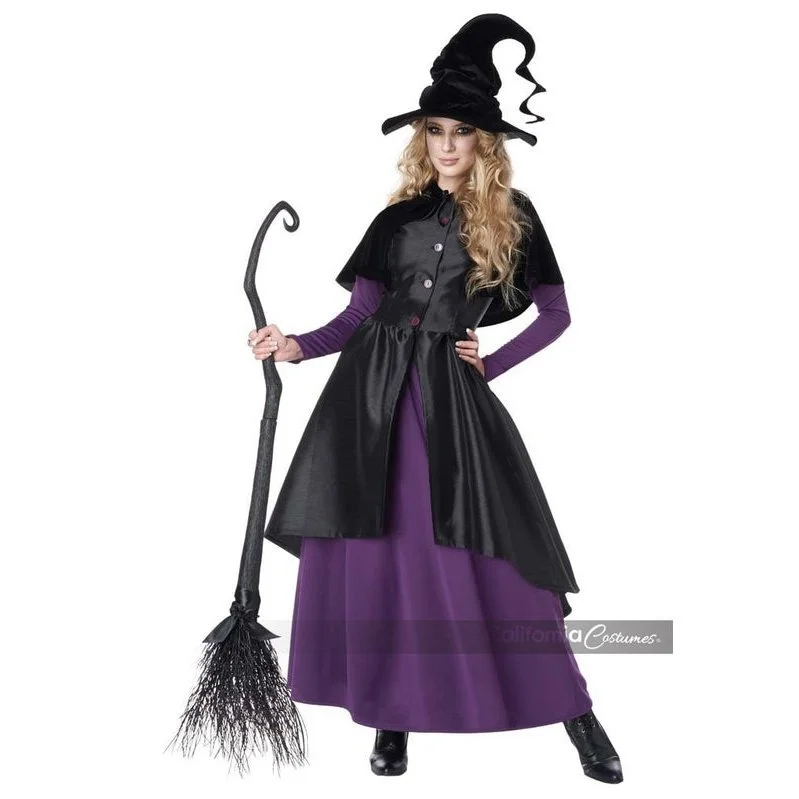 Witch’s Coven Coat Dress / Adult Front Pockets Side Pockets Patch Pockets