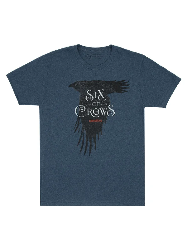 Six of Crows Unisex T-Shirt Beaded Sequined Faux Fur