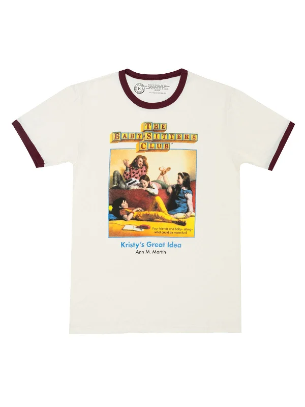 The Baby-Sitters Club Unisex Ringer T-Shirt Anti-Pilling Machine Wash Handmade