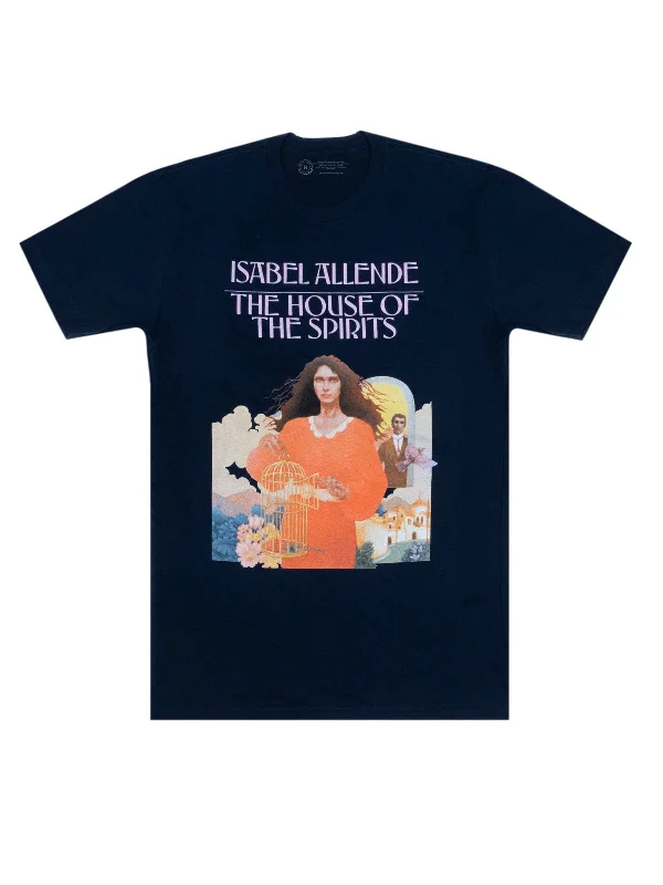 The House of the Spirits Unisex T-Shirt Satin Blend Silk Blend Wool Blend