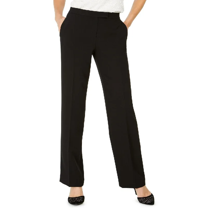 Petites Womens Tab Waist Work Trouser Pants Trousers Top Rated