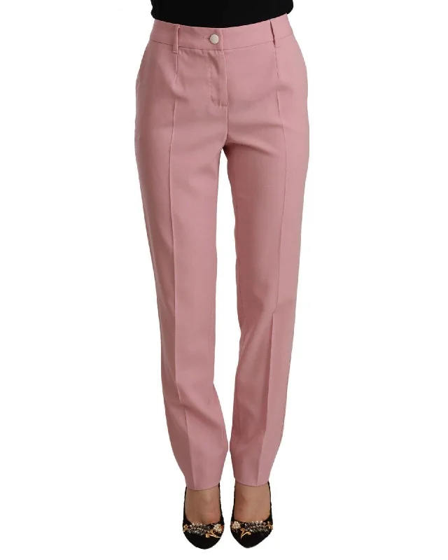 Dolce & Gabbana High Waist Wool Stretch Trouser Pants Trousers Recommended Stylist