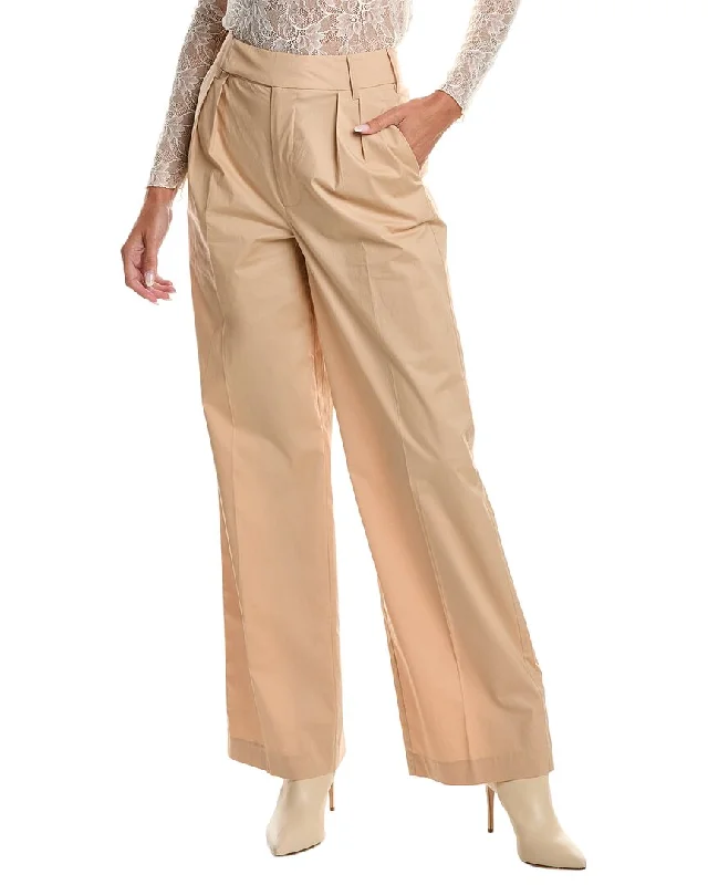 7 For All Mankind Pleated Trouser Trousers Elastic Waist Soft