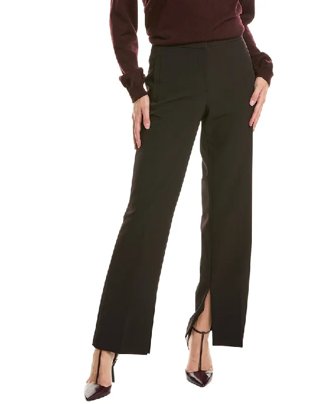 Elie Tahari High-Waist Trouser Trousers Mesh Breathable