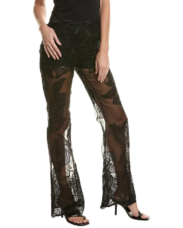 Alberta Ferretti Silk-Lined Trouser Trousers New Arrival