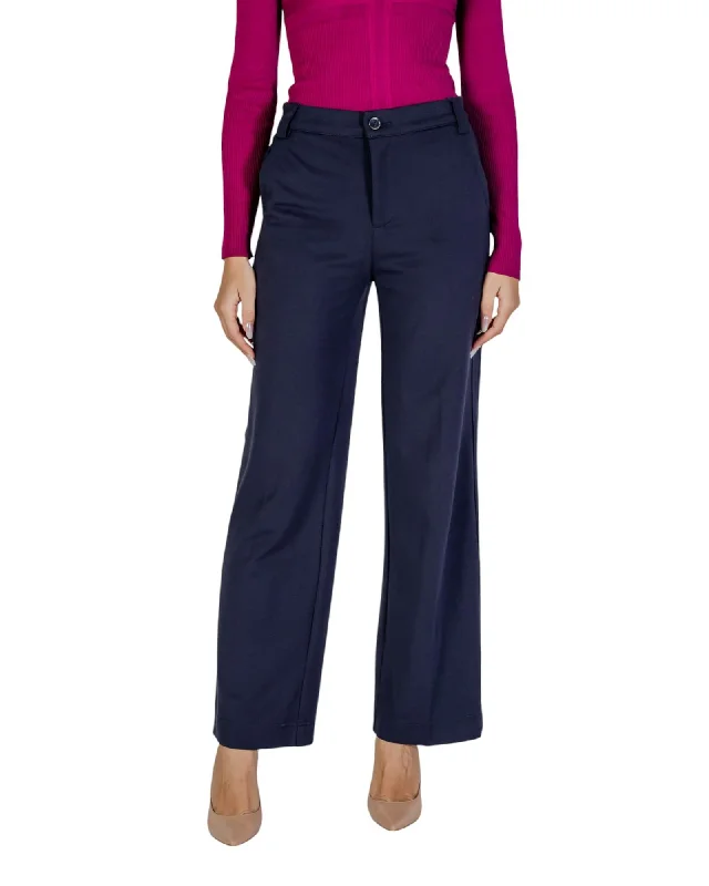 Street One Plain Trousers with Front and Back Pockets Trousers trendy modern