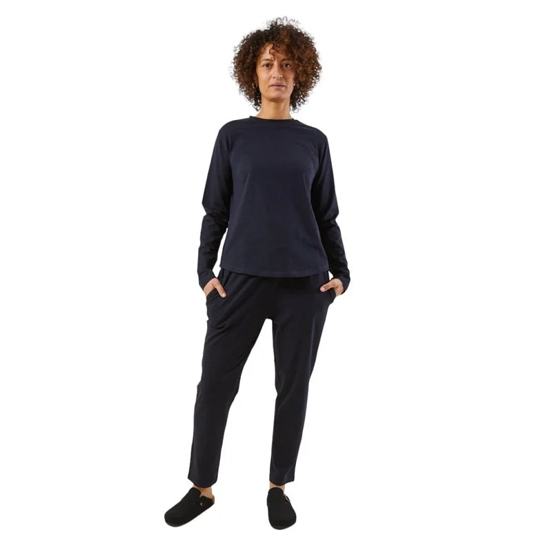 Brooke Trousers One Size in Navy Trousers Favorite Customer