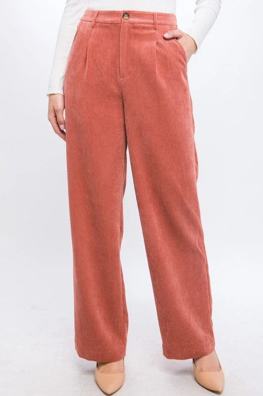 Corduroy Trouser Pants Trousers fashionable trendy