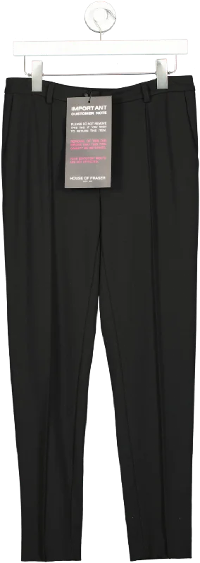 East Black Tapered Stretch Trousers UK 10 Trousers Top Rated