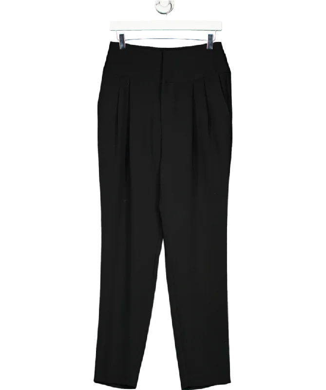 Rachel Roy Black High Waist Trousers UK 8 Trousers Corduroy Warm