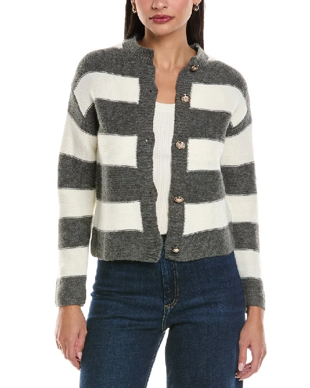 ANNA KAY Sailor Cashmere-Blend Cardigan Modern Contemporary chic