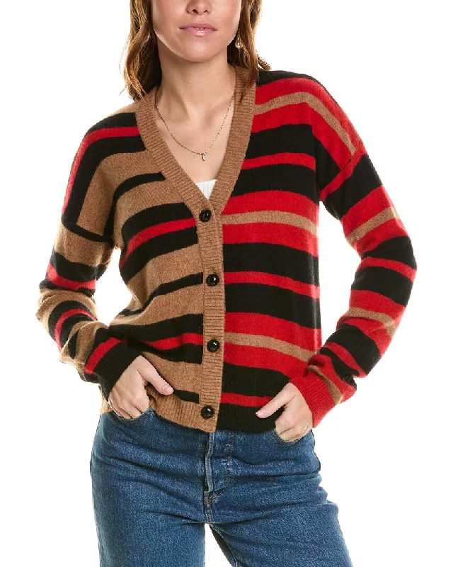 Minnie Rose Cashmere Cardigan Lightweight Heavyweight Midweight