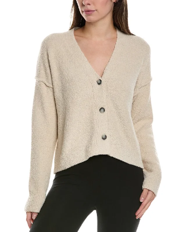 NATORI EDIT Luna Cardigan Cable Knit Ribbed Knit Lace Knit